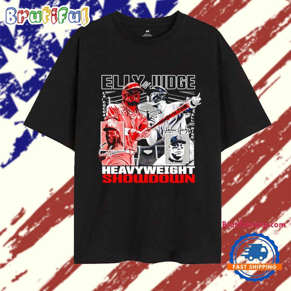 Elly vs Judge Heavyweight Showdown signature T Shirt