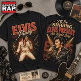 Elvis Presley All Night Long 3D Graphic Shirt
