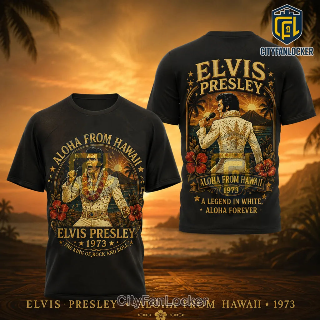 Elvis Presley Aloha From Hawaii 1973 Limited Edition T-Shirt