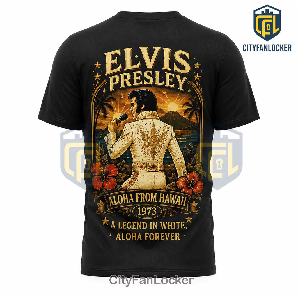 Elvis Presley Aloha From Hawaii 1973 Limited Edition T-Shirt