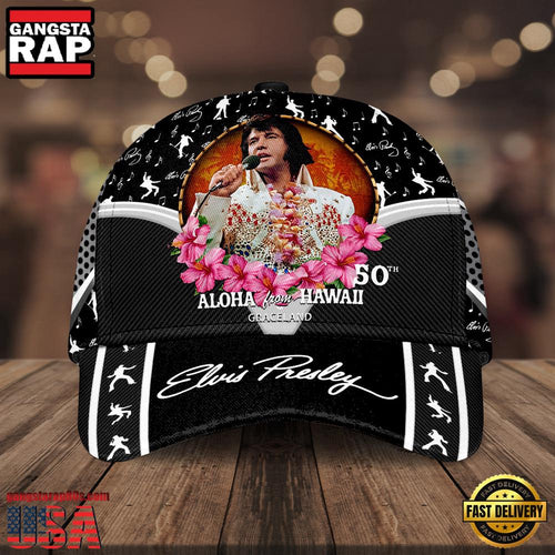 Elvis Presley Aloha From Hawaii Classic Cap Hats