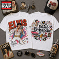 Elvis Presley I’m an Elvisaholic Las Vegas Vintage 3D Shirt , Music Trending 3D Shirt