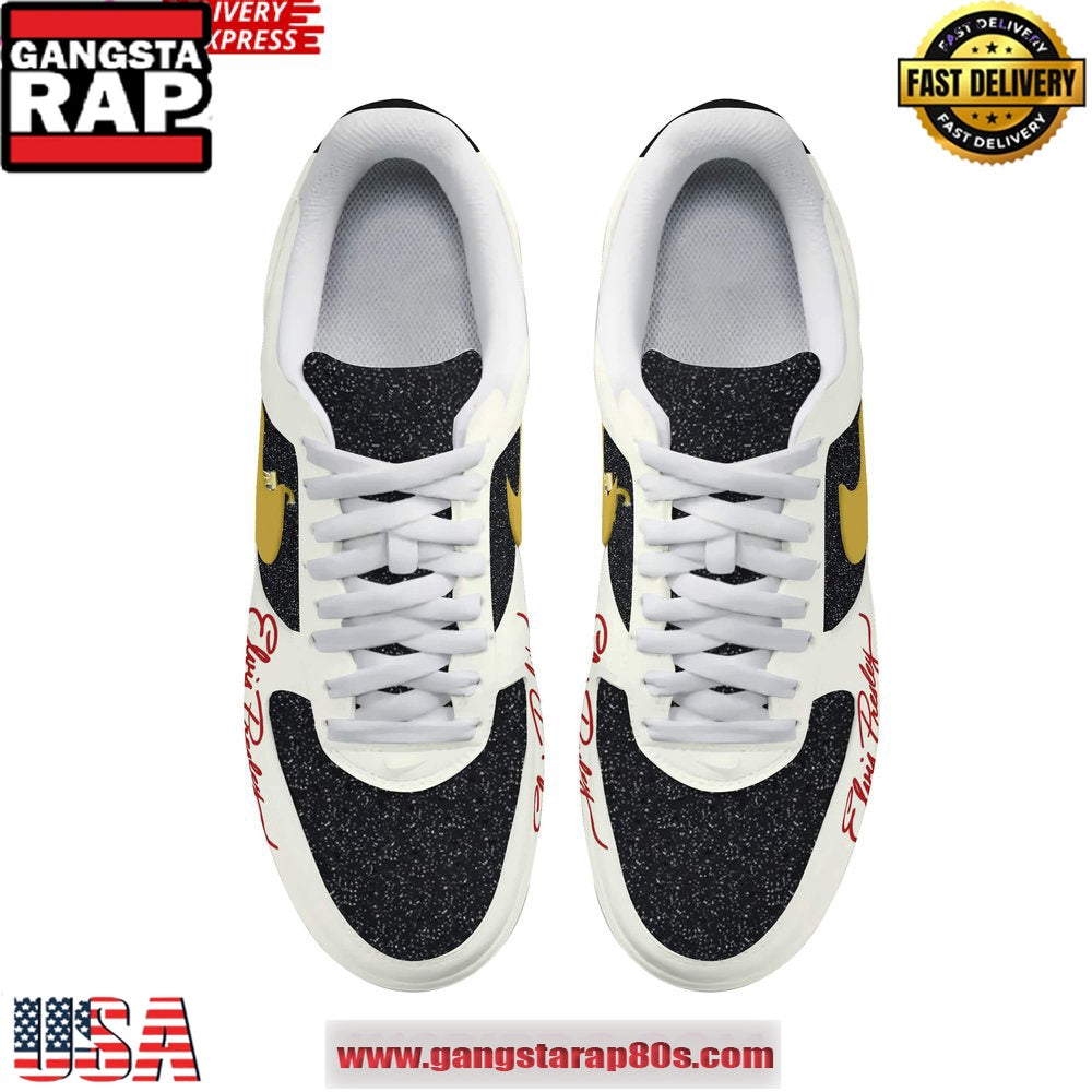 Elvis Presley King of Rock and Roll Air Force 1 Running Sneakers Shoes