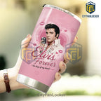 Elvis Presley Legends Never Leave The Building Tumbler