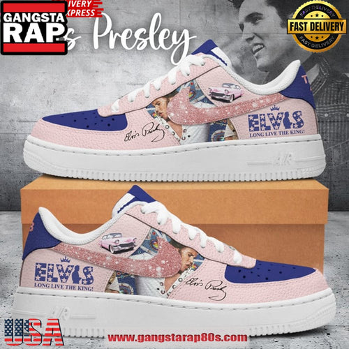 Elvis Presley TCB Tour Special Edition Air Force 1 Sneakers Shoes