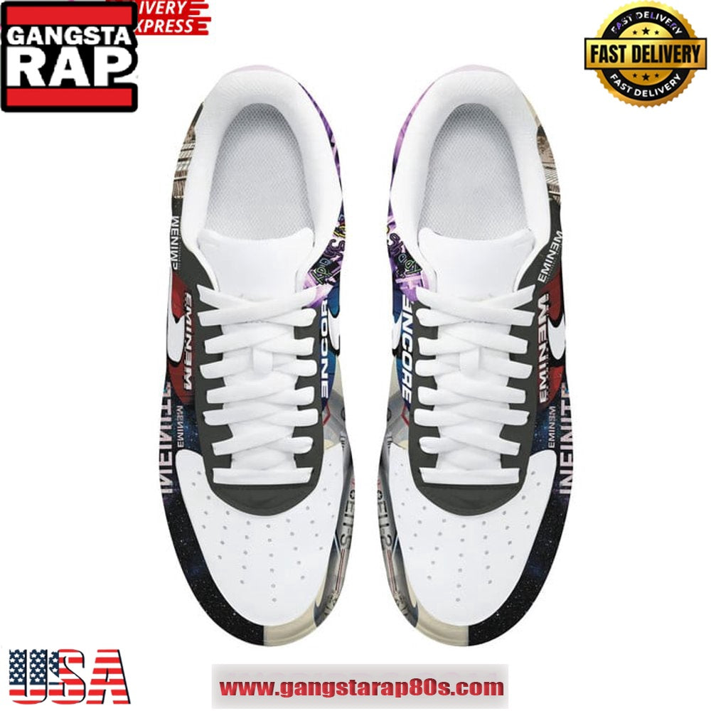 Eminem Album Cover Collection Air Force 1 Sneakers Shoes