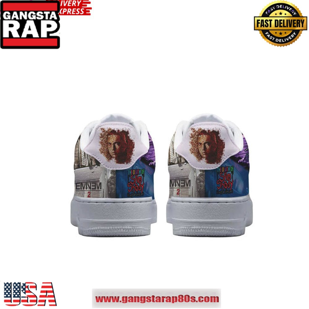Eminem Album Cover Collection Air Force 1 Sneakers Shoes