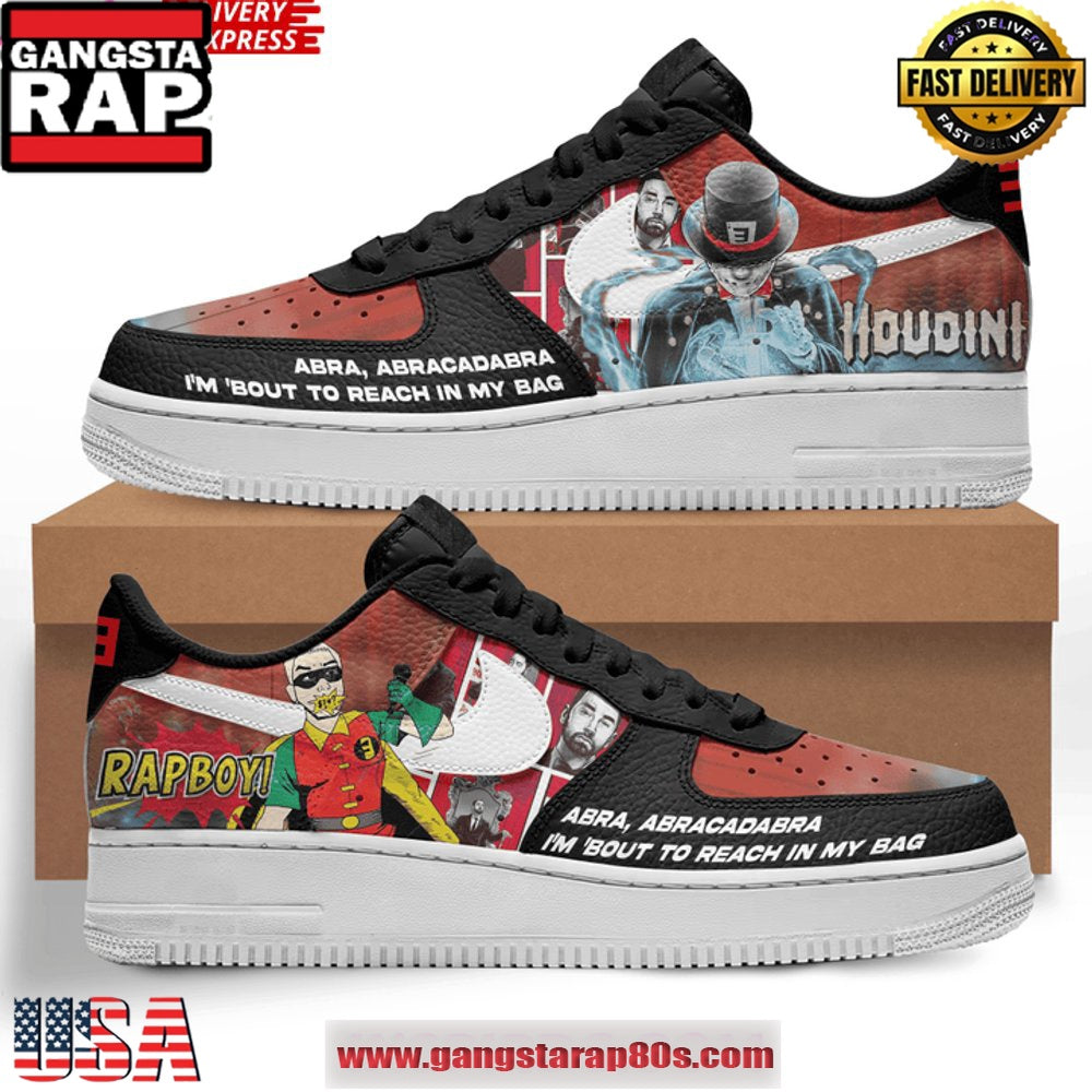 Eminem Houdini Slim Shady Is Back Air Force 1 Running Sneakers Shoes