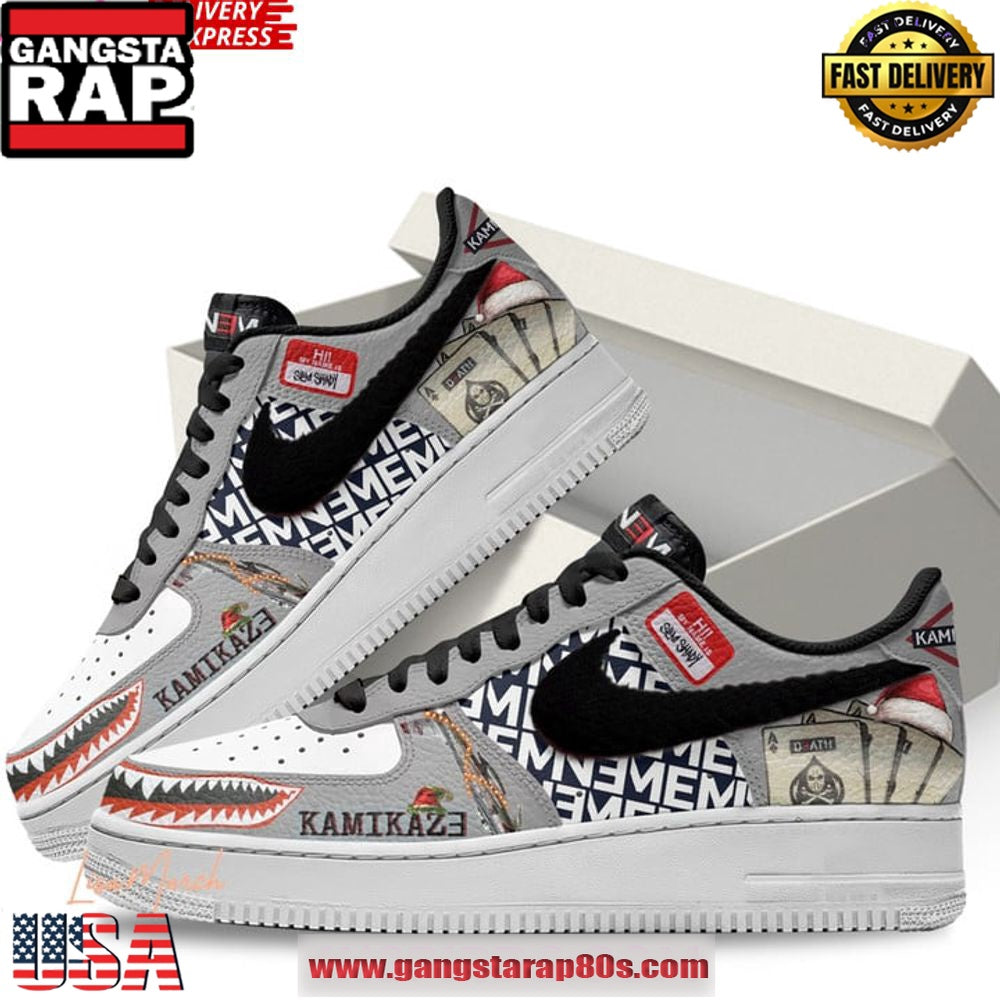 Eminem Kamikaze Christmas Limited Edition Air Force 1 Sneakers Shoes