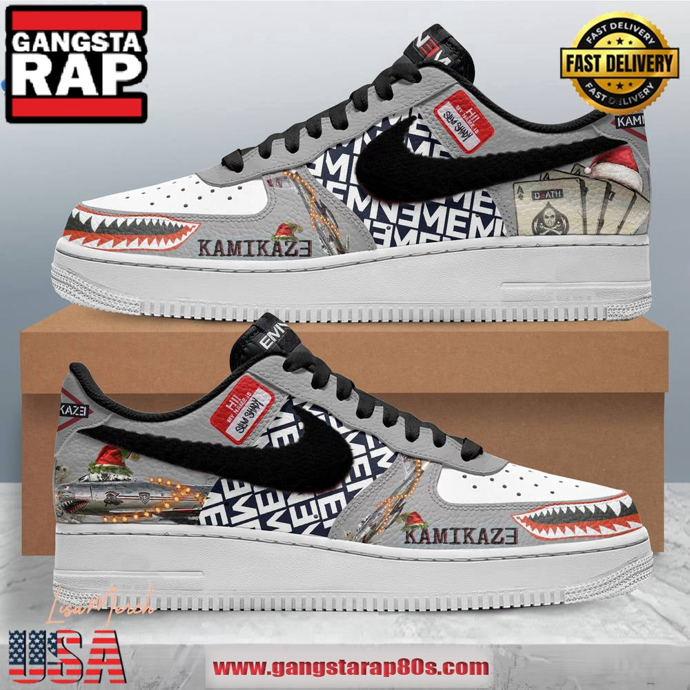 Eminem Kamikaze Limited Edition Air Force 1 Running Sneakers Shoes