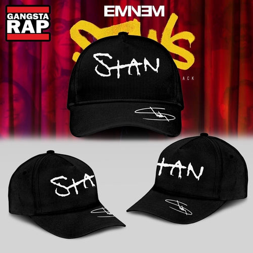 Eminem Signed 2026 Limited Edition Classic Cap , Trendy Music Baseball Cap