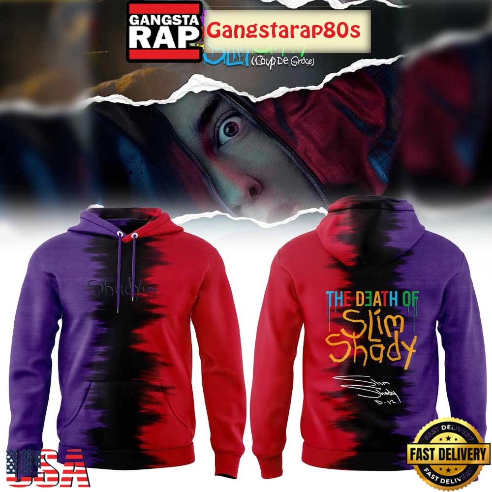 Eminem The Death Of Slim Shady Limited Edition Unisex Hoodie