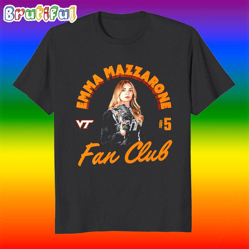 Emma Mazzarone Fan Club Virginia Tech Softball T Shirt
