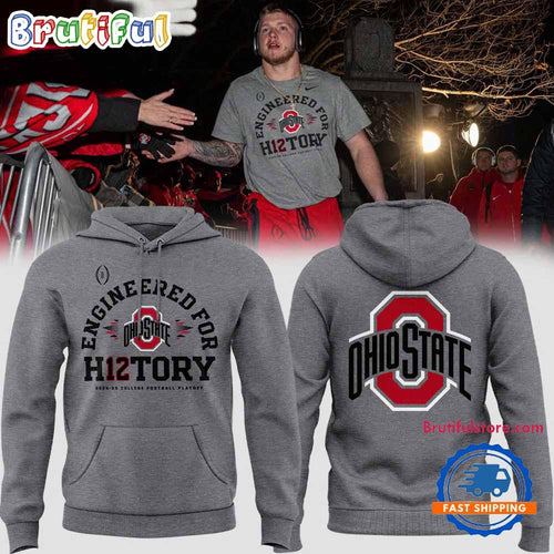 Engineered for History Ohio State Buckeyes Hoodie