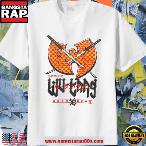Enter The Wu Tang Clan x Samurai White T Shirt
