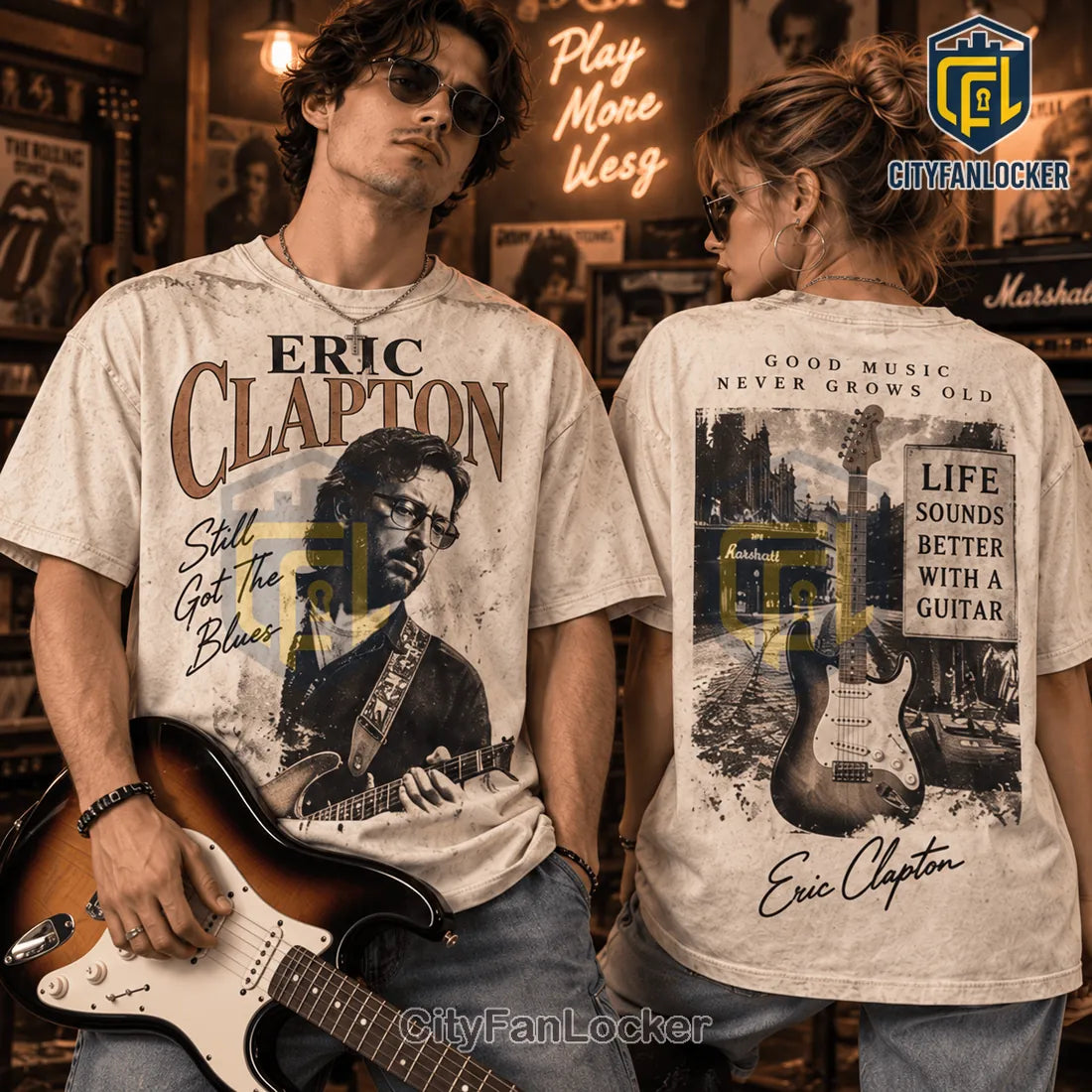 Eric Clapton Still Got The Blues Shirt