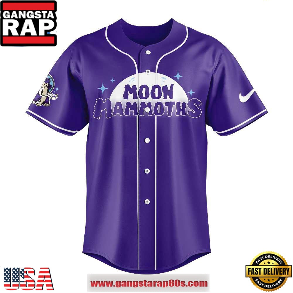 Erie SeaWolves Moon Mammoths Limited Edition Baseball Jersey Shirt