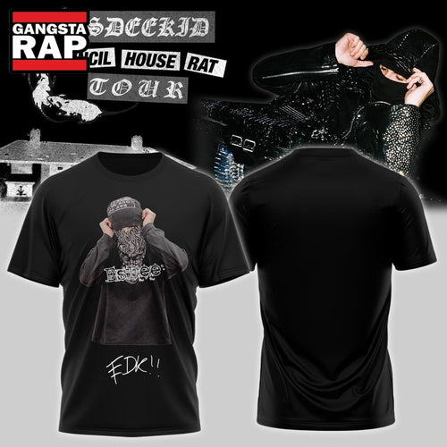 EsDeeKid Council House Rat Tour 2026 Signature Limited T Shirt , Music Trend Shirt