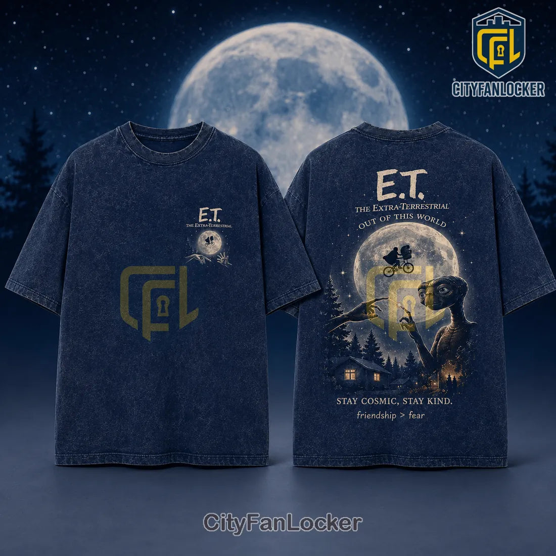 E.T. The Extra-Terrestrial Vintage Wash T-Shirt