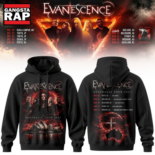 Evanescence Australia & New Zealand Tour 2027 Hoodie