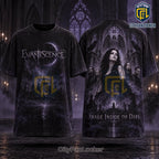Evanescence Awake Inside The Dark Purple Shirt