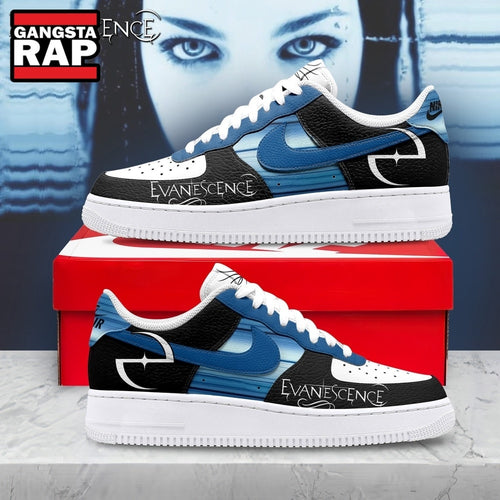Evanescence Gothic Rock Custom Air Force 1 Shoes Sneaker, Music Air Force 1 Shoes