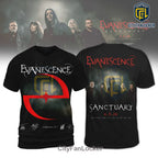 Evanescence Sanctuary Who Will You Follow Band Signatures T-Shirt