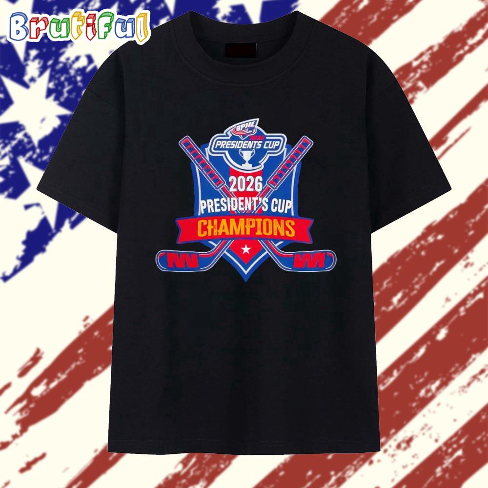 Evansville Thunderbolts 2026 President’s Cup Champions T Shirt