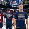 Evansville Thunderbolts Presidents Cup 2026 Back to Back Champions T-Shirt