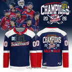 Evansville Thunderbolts SPHL Presidents Cup 2026 Hockey Jersey