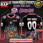 Evansville Thunderbolts x Scooby-Doo Night 2025 Custom Hockey Jersey