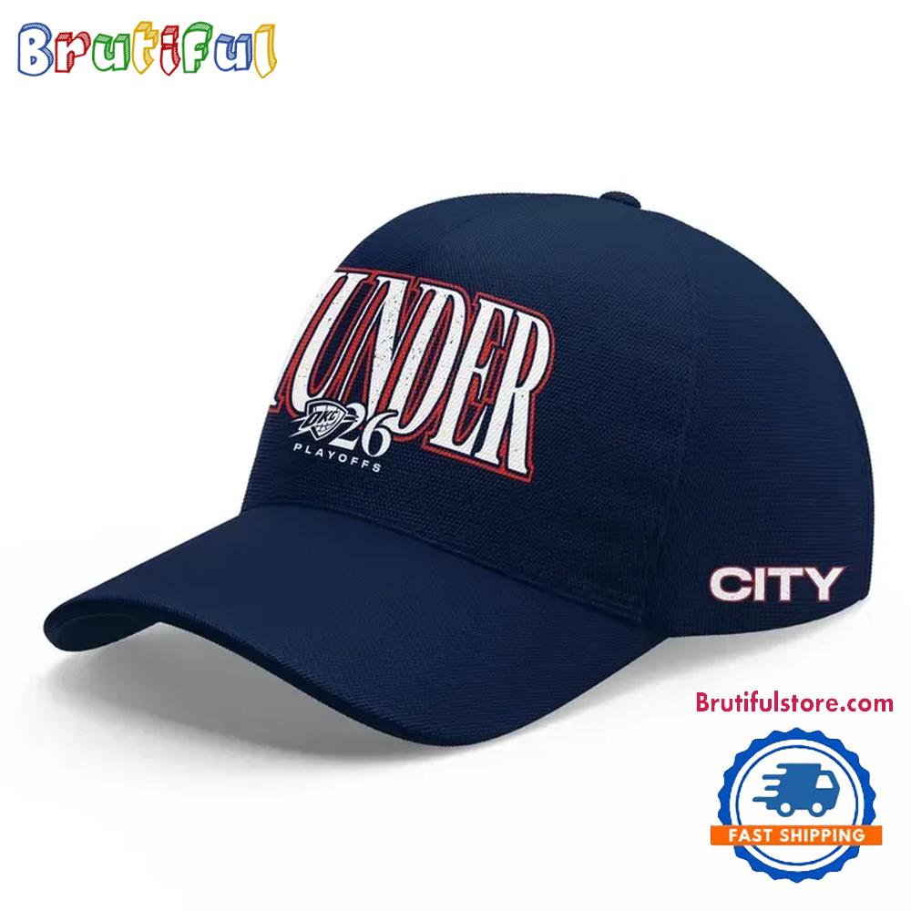 Exclusive 2026 Oklahoma City Thunder Playoffs Round 2 Game 2 Classic Cap