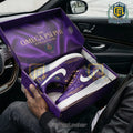 Exclusive Omega Psi Phi Purple Gold Air Force 1 Sneakers