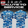 Exclusive Version Detroit Lions Salute to Service T Shirt 2026