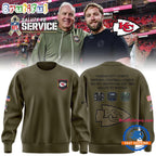 Exclusive Version Kansas City Chiefs 250th Salute to Service 2025 Hoodie T-Shirt