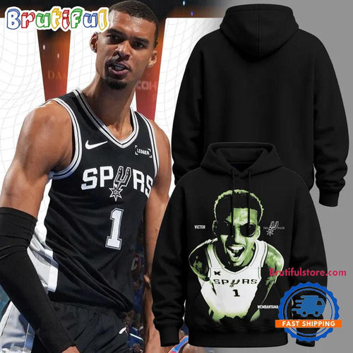 Exclusive Version San Antonio Spurs Wemby Alien Hoodie T-Shirt