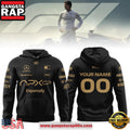 F1 The Movie 2025 APXGP Brad Pitt Black All Over Print Hoodie