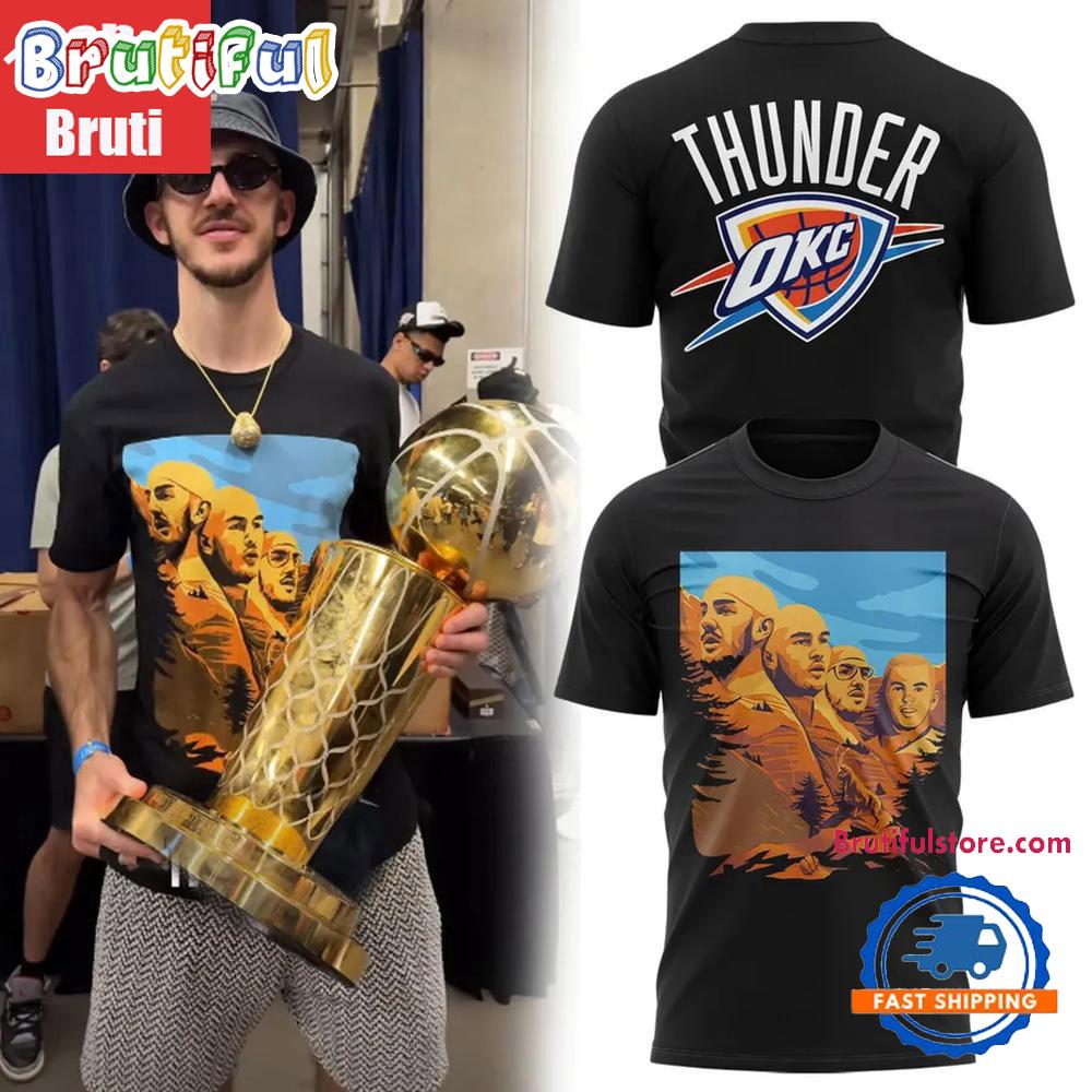 Face Alex Caruso Mt Rushmore Parade OKC Special Edition 3D Shirt