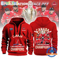 FACE-OFF CHAMPIONS 2025 Canada Team Hockey Limited Winner Zip Hoodie