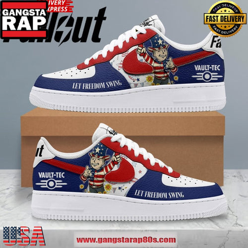 Fall Out Nuka Cola Presidents Day Air Force 1 Running Sneakers Shoes