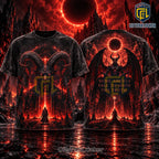 Fallen Angel Hellfire Occult Dark Fantasy Shirt
