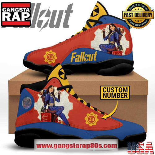 Fallout Custom Number Air Jordan 13 Sneakers Shoess