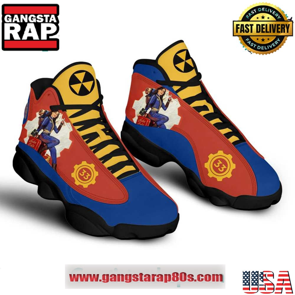 Fallout Custom Number Air Jordan 13 Sneakers Shoess