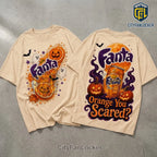 Fanta Orange Halloween Ghost Pumpkin T-Shirt