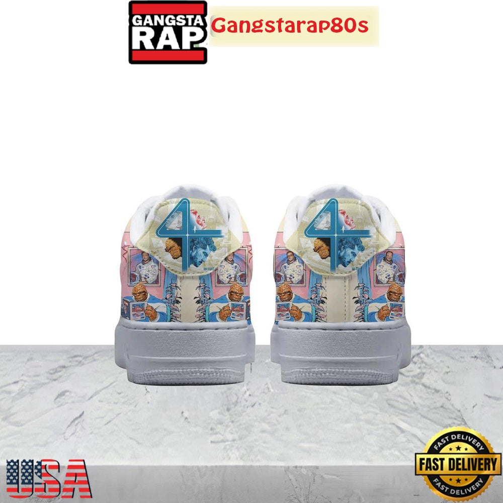 Fantastic 4 It’s Dobberin Time Special Edition Air Force 1 Shoes Running Sneakers