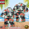 Black Angus Hawaiian Shirt, Farm Hawaiian Shirt