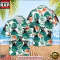 Black Angus Pattern 3D Men Hawaiian Shirt, Farm Hawaiian Shirt
