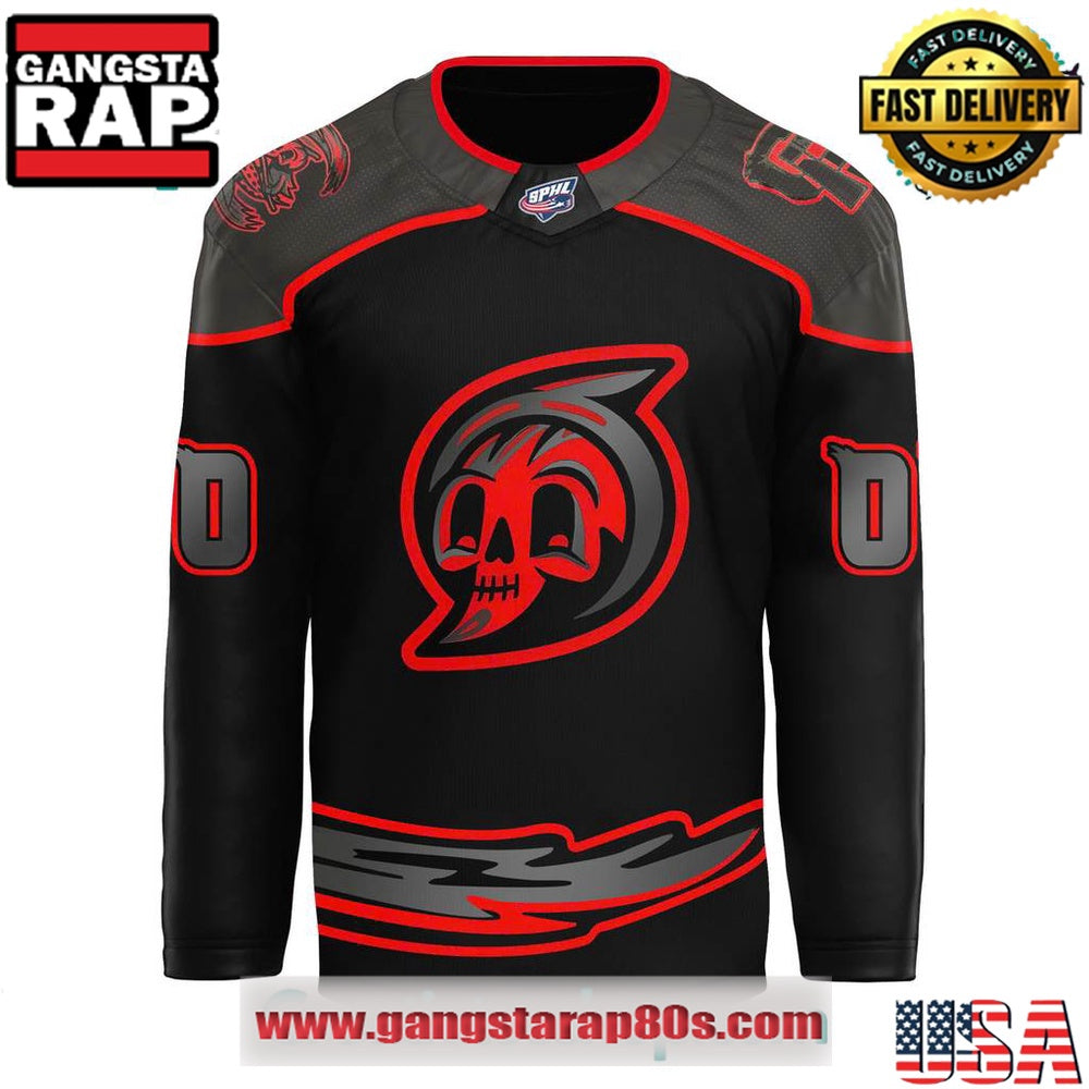Fayetteville Marksmen x Carolina Reapers Custom Hockey Jersey