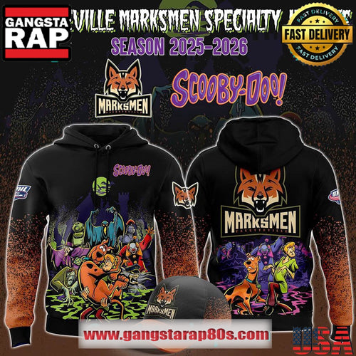 Fayetteville Marksmen x Scooby-Doo Night 2025 Limited Edition Hoodie Shirt