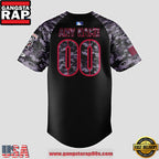 Fayetteville Woodpeckers Black Ops Limited Edition Custom Baseball Jersey Shirt